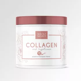   Body Select kollagén italpor hialuronsavval 300 g - grapefruit-citromfű
