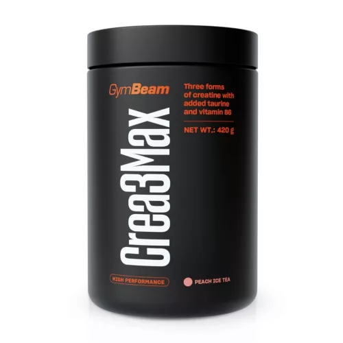 GymBeam Crea3Max kreatin 420 g - őszibarackos jegestea