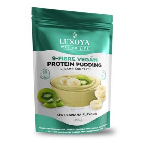   Luxoya Vegan fehérjét tartalmazó rostpuding 9 féle rosttal 450g DOY - Kivi-Banán ízű