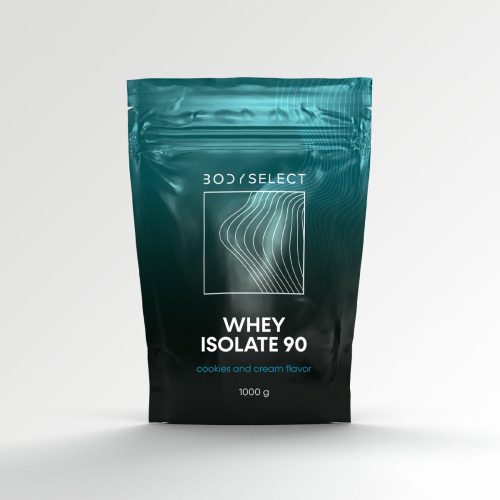 Body Select Whey Isolatum 90 1000 g  - cookies and cream