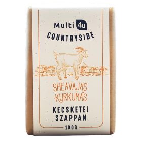   Multi 4U Countryside Sheavajas-kurkumás Kecsketej szappan 100g