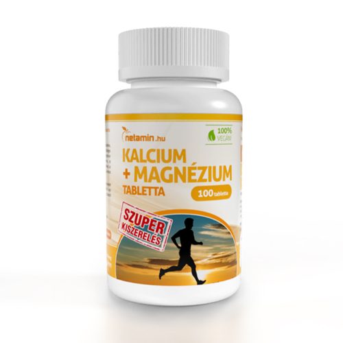 Netamin Kalcium+magnézium tabletta - 100 db