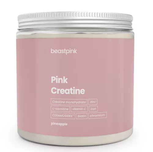 GymBeam Pink Kreatin nőknek 228 g - ananász