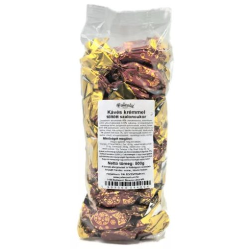 Paleolit kávés krémmel töltött szaloncukor 500 g