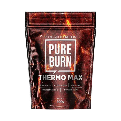 Pure Gold Pure Burn Thermo Max testsúlykontroll - 200g - Raspberry - málna 