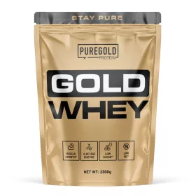   Pure Gold Whey Protein fehérjepor - Mogyorós csokoládé 2,3 kg