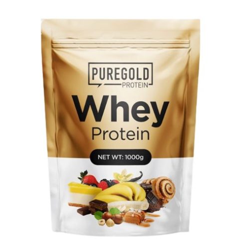 Pure Gold Whey Protein fehérjepor - Banán krém 1 kg