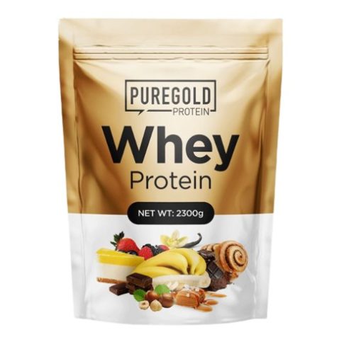 Pure Gold Whey Protein fehérjepor - Banán krém 2,3 kg