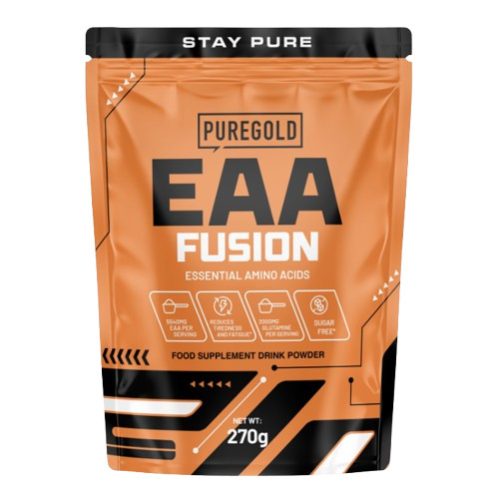 Pure Gold EAA Fusion esszenciális aminosav italpor - Zöldalma 270 g