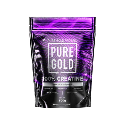 Pure Gold 100% Creatine Monohydrate - Ízesítetlen 500 g