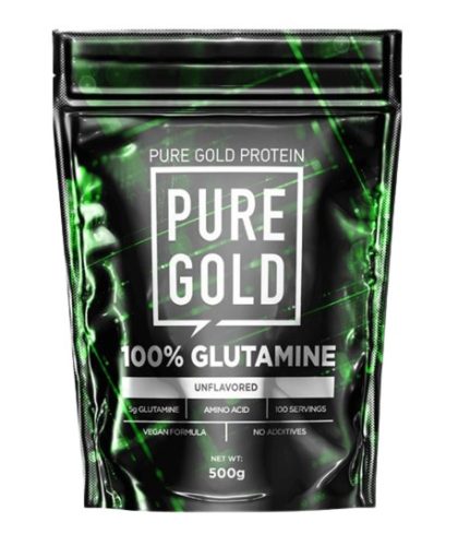 Pure Gold 100% L-Glutamine - Ízesítetlen 500 g