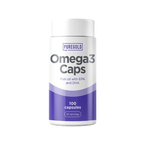 Pure Gold Omega-3 halolaj kapszula 100 db