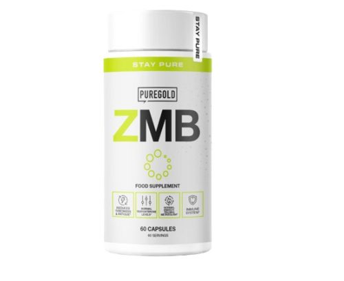 Pure Gold ZMB Cink Magnézium B6-vitamin kapszula 60 db