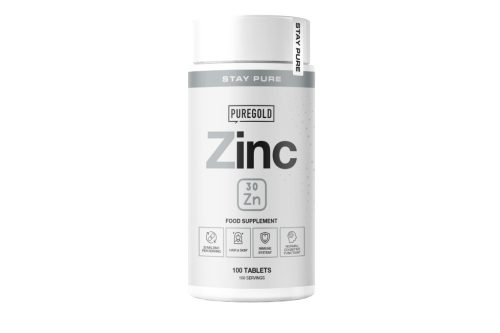 Pure Gold Zinc Cink 20mg tabletta 100 db