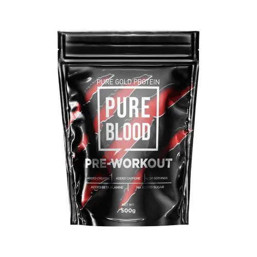 Pure Gold Pure Blood edzés előtti energizáló - 500g - Cola 