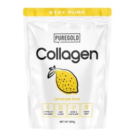   Pure Gold Collagen marha kollagén italpor - Limonádés 300g