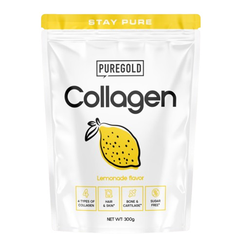 Pure Gold Collagen marha kollagén italpor - Limonádés 300g