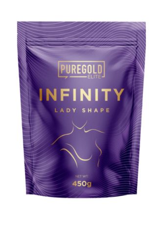 Pure Gold Lady Shape étkezés helyettesítő shake - Eper 450 g