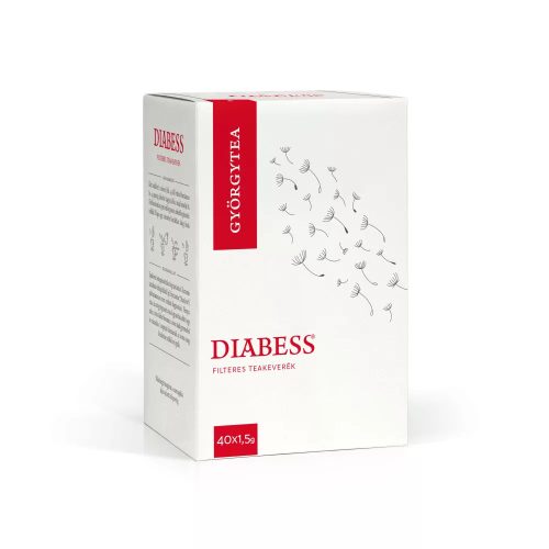 Györgytea diabess teakeverék 40 x 1,5 g