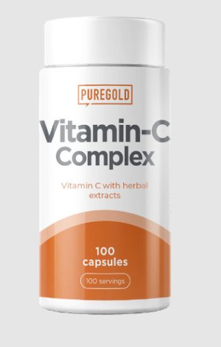 Pure Gold C-Complex C-vitamin kapszula növényi kivonatokkal 100 db