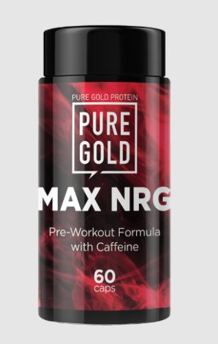 Pure Gold Max NRG edzés előtti kapszula 60 db