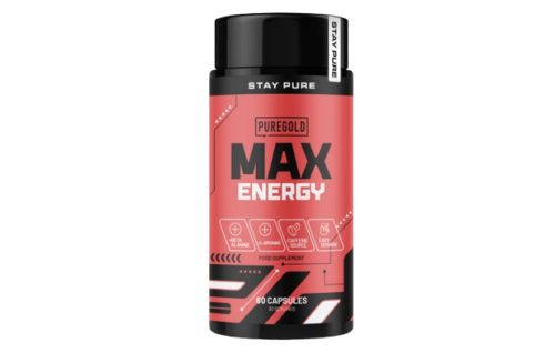 Pure Gold Max ENERGY edzés előtti kapszula 60 db