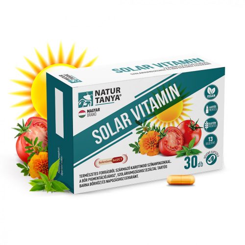 Natur Tanya Solar Vitamin , napozóvitamin 30 db