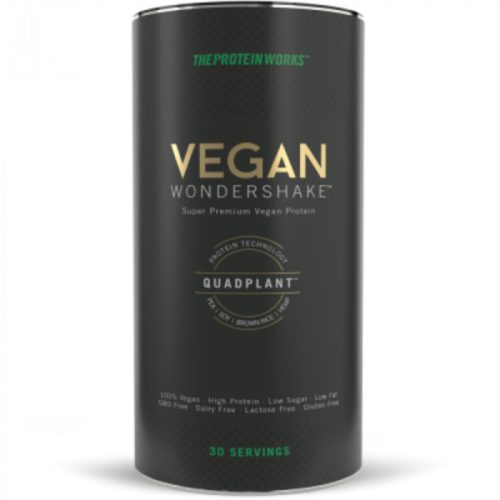 Protein Works Vegan Wondershake fehérje 750 g - csokis-karamellás keksz