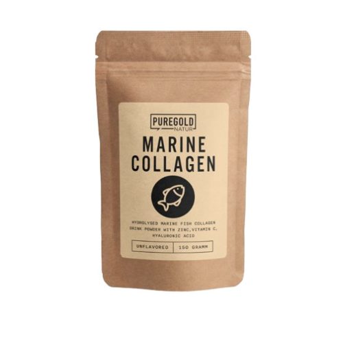 Pure Gold Natur Line Hal kollagén italpor - Ízesítetlen 150g