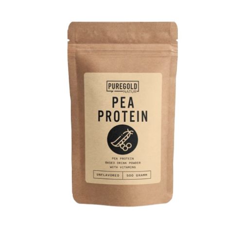 Pure Gold Natur Line Vegan Borsó Fehérje italpor - Ízesítetlen 500 g