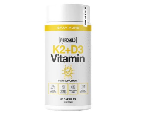 Pure Gold K2+D3 Vitamin kapszula 60 db