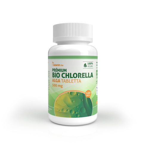 Netamin Prémium BIO Chlorella Alga tabletta 500 mg 120 db