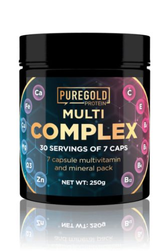 Pure Gold Multi Complex vitamin, ásványi anyag, nyomelem pack 30 db