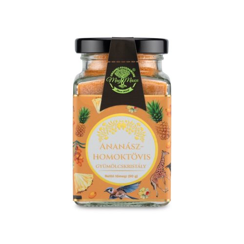 MagMaxx Ananász-Homoktövis gyümölcskristály 90g