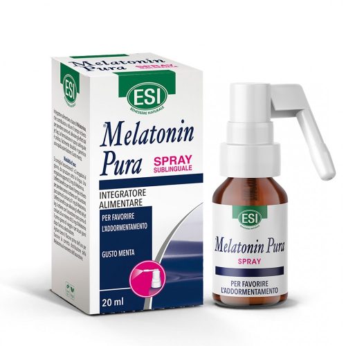 ESI Melatonin Pura Spray Melatonin tartalmú nyelvalatti spray 20 ml