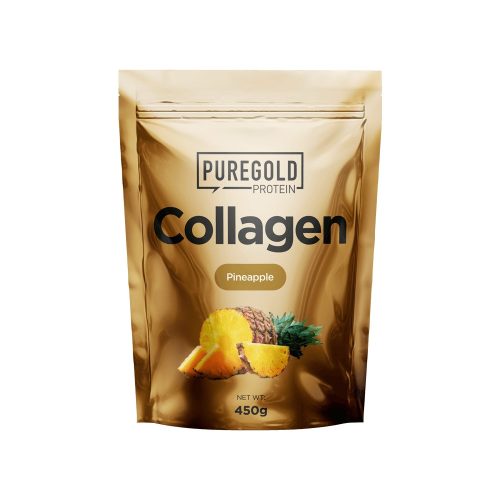 Pure Gold Collagen marha kollagén italpor - Ananászos 450g