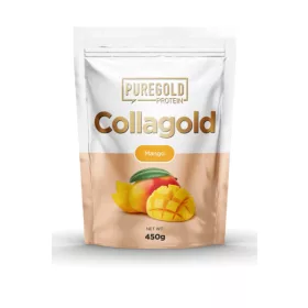   Pure Gold CollaGold Marha és Hal kollagén italpor hialuronsavval - Mangós 450g