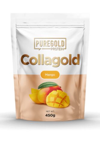 Pure Gold CollaGold Marha és Hal kollagén italpor hialuronsavval - Mangós 450g