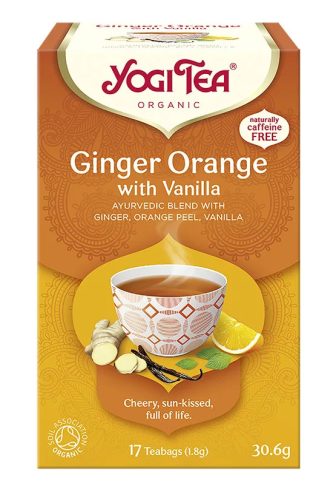 Yogi bio narancsos gyömbér tea vaníliával 17 x 1,8g