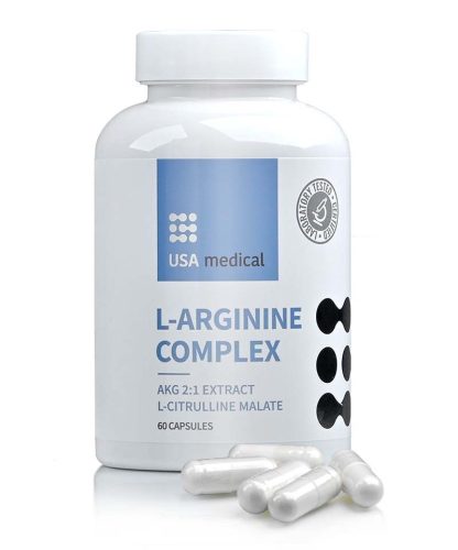Usa Medical L-arginin és l-citrullin malát kivonat kapszula 60 db