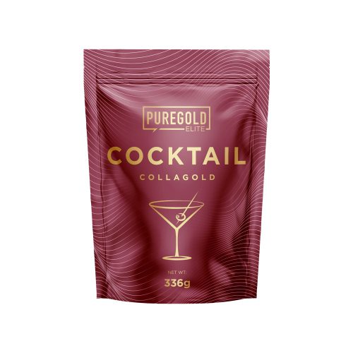 Pure Gold Collagold Cocktail Marha és Hal kollagén italpor 336 g - Mimosa