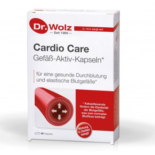 Dr.Wolz Cardio Care kakaó flavanol tartalmú kapszula 60 db