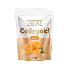   Pure Gold CollaGold Marha és Hal kollagén italpor hialuronsavval - Orange Juice 450g