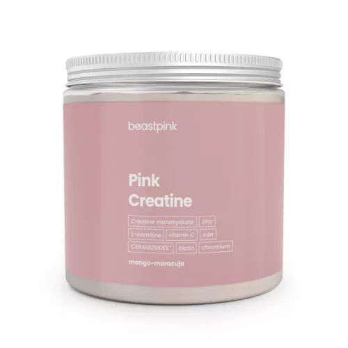 GymBeam Pink Kreatin nőknek 228 g - mangó-maracuja