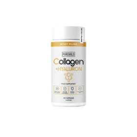 Pure Gold Collagen Marha Kollagén + Hyaluron kapszula 60 db