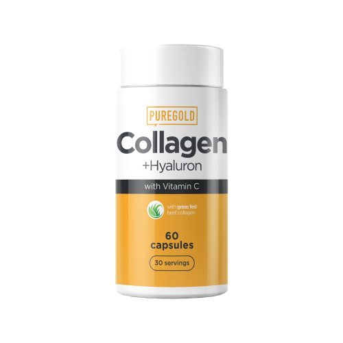 Pure Gold Collagen Marha Kollagén + Hyaluron kapszula 60 db