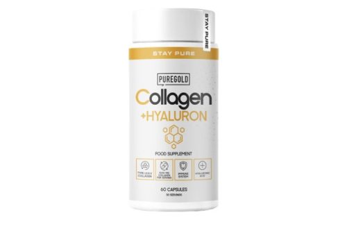 Pure Gold Collagen Marha Kollagén + Hyaluron kapszula 60 db