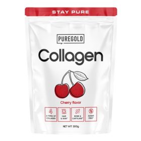   Pure Gold Collagen marha kollagén italpor - cseresznye ízű  300g