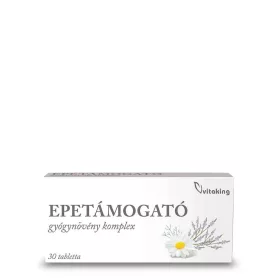   Vitaking Epetámogató Gyógynövény Komplex rágótabletta 30 db