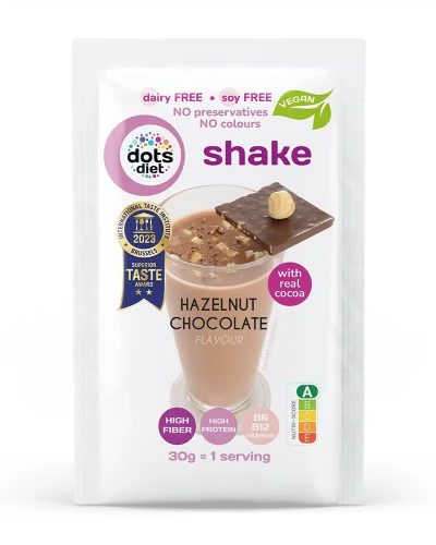 DotsDiet Diétás Mogyorós-csokoládé ízű shake 30g 